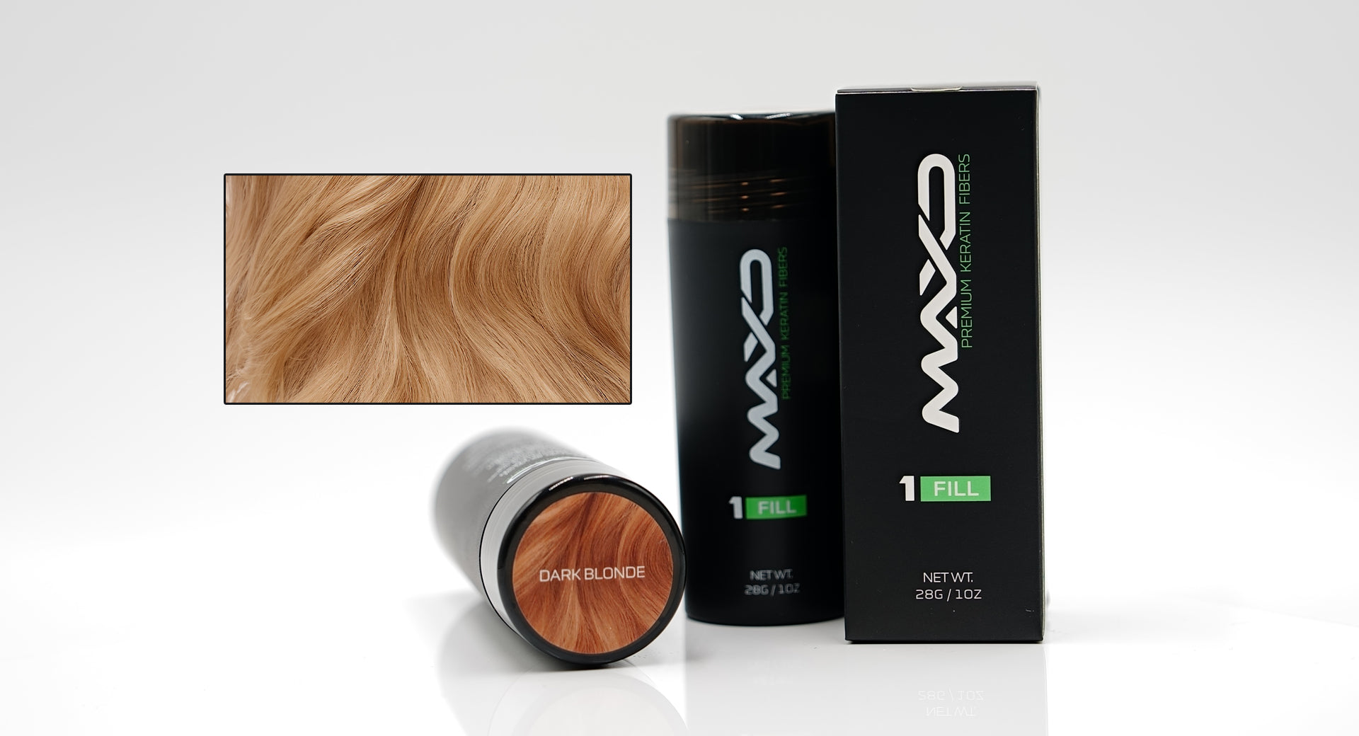 MAXD Hair Thickening Fiber Kit + Tools