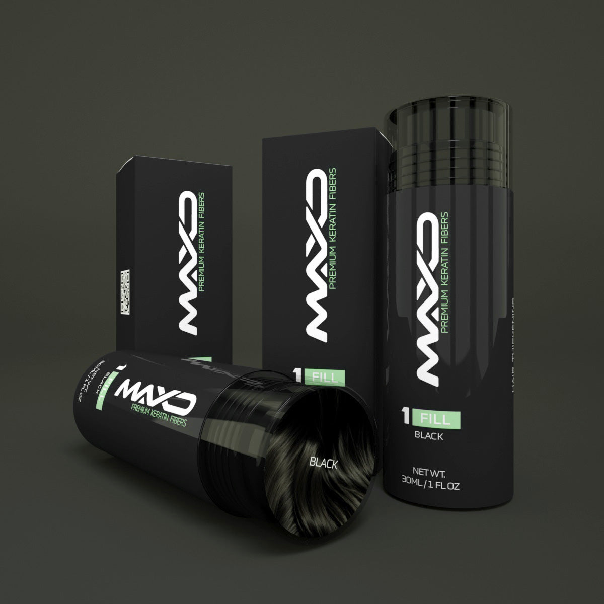 MAXD Hair Thickening Fibers